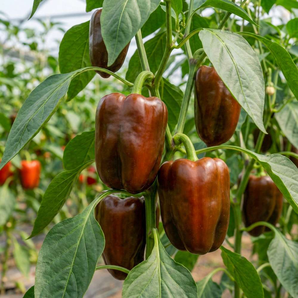 Paprika 'Sweet Chocolate' (frö)